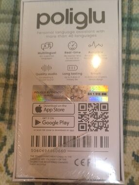 Poliglu Personal Language Assistant - White